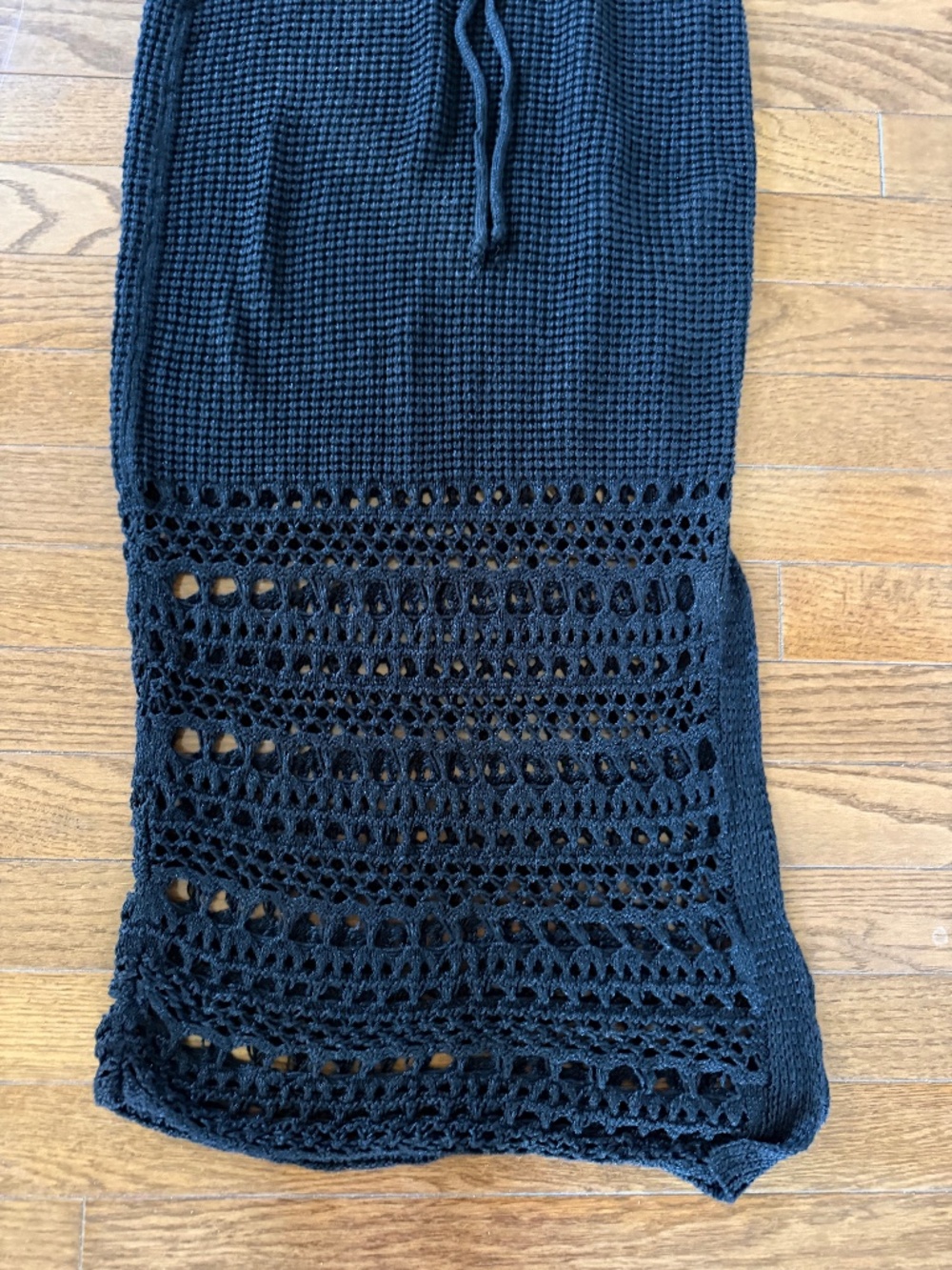 ASOS Design Black Knit Dress US 4 - Picture 2 of 3